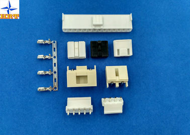 One Row Battery Terminal Connectors 3.96mm With Brass / Phosphor Bronze Side entry Housing